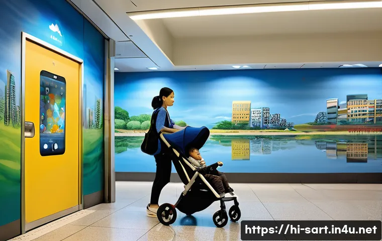 지하철 아트와 컬러 테라피 관련 이미지 1