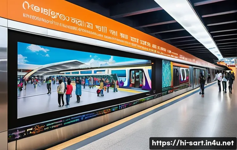 지하철 아트와 컬러 테라피 관련 이미지 2